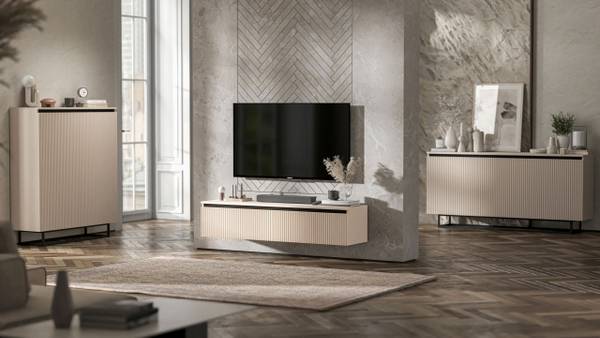 TV-Schrank SELENE Beige - Kaschmir