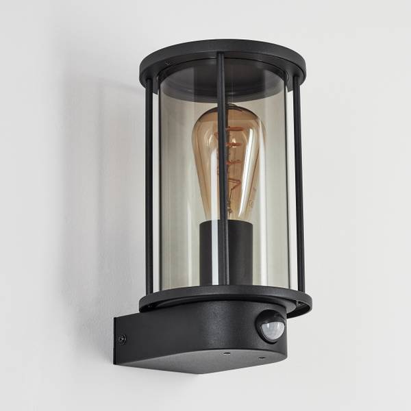 Außenwandleuchte Caddo Grau - Metall - 15 x 26 x 16 cm