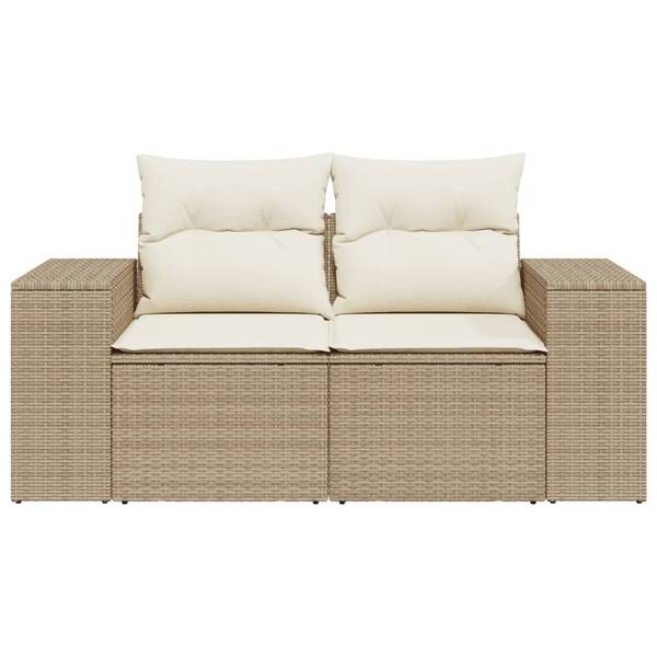 Gartensofa 3041951-1 (2-teilig) Beige - Creme