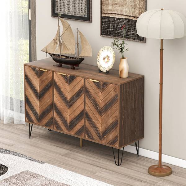Sideboard Treteox Braun - Holzwerkstoff - 38 x 77 x 120 cm