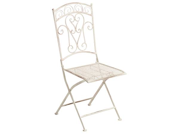 Gartenset JUINA 3-tlg Beige - Metall - 36 x 95 x 36 cm