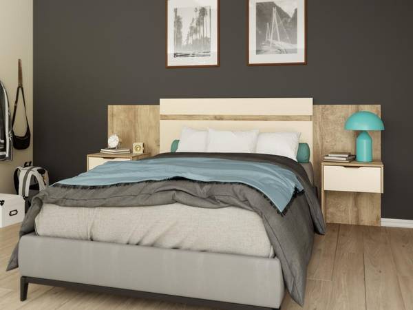 Tête de lit PARATI Beige - Crème