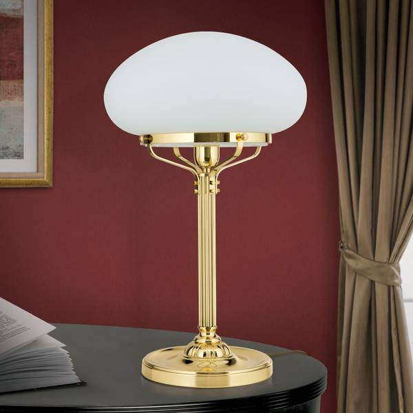 Tischlampe Wiener Nostalgie Gold