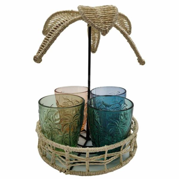 Servierglas HH-CD1200820 Glas - 22 x 28 x 22 cm