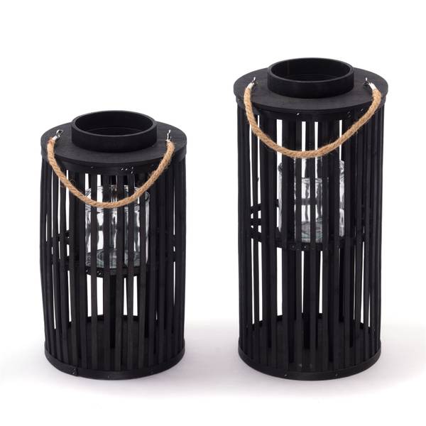 Laterne Midnight 40 24 x 40 x 24 cm