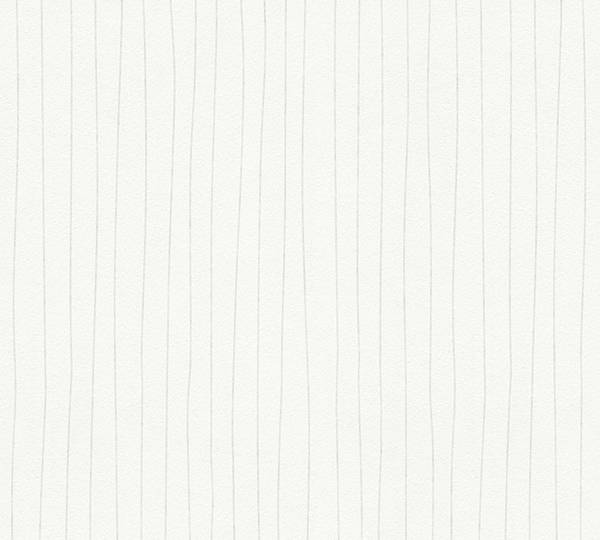 Vliestapete 4509 Unicolor modern Design Weiß - Fleece - 53 x 1005 x 1 cm