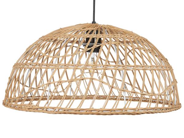 Pendelleuchten RAVINE Braun - Rattan - 51 x 23 x 51 cm
