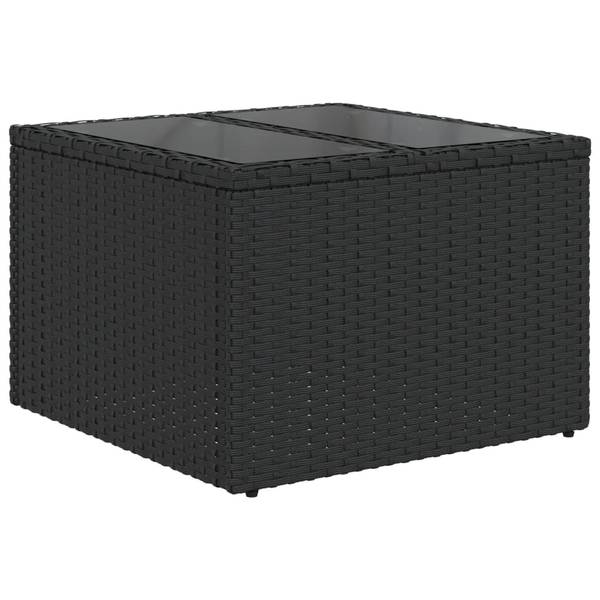 Garten-Lounge-Set 3034517-2 6-teilig Schwarz