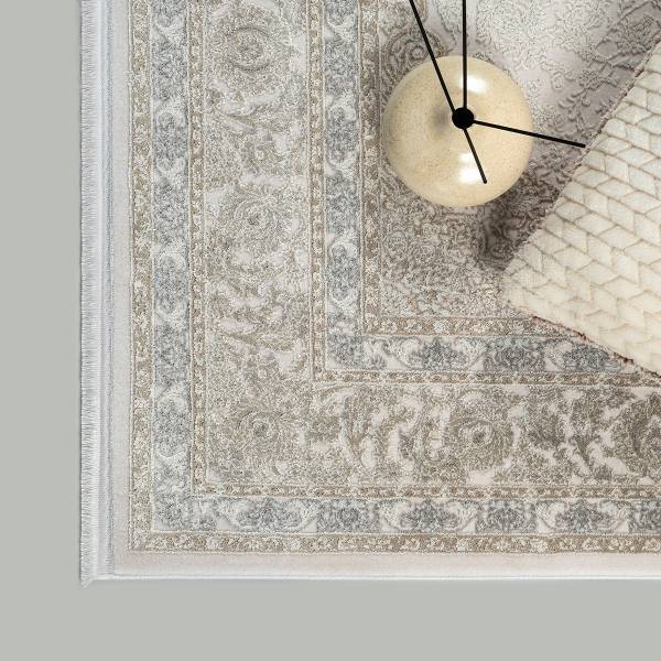 Kurzflor Tapijt Fine B beige - polyester - 120 x 170 cm