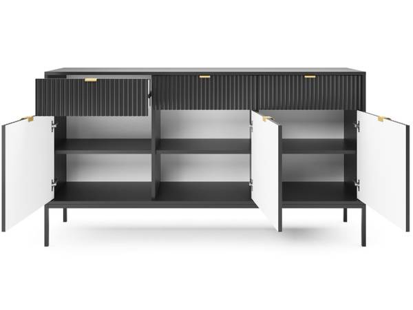 Kommode AMBER Schwarz