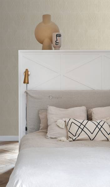 Tapete 347855 Beige - Fleece - 53 x 1005 x 53 cm