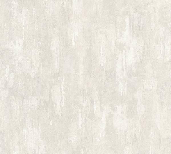 Vliestapete Around the World Putzoptik Grau - Weiß