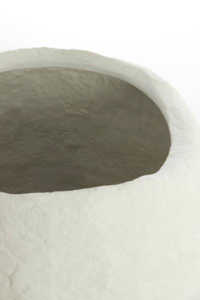 Vase TINGRI Weiß - 39 x 58 x 39 cm