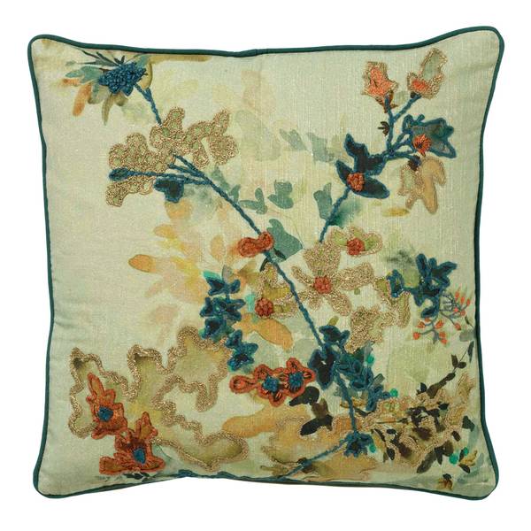 Dekokissen Florette Baumwollstoff - 45 x 45 x 10 cm