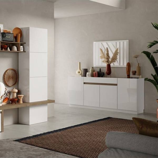 TV Board UTOPIA Braun - Holzwerkstoff - 40 x 44 x 205 cm