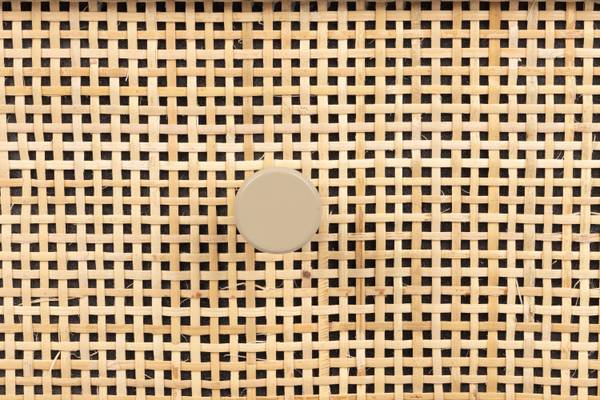 Beistelltisch AMAYA Beige - Massivholz - 48 x 54 x 38 cm