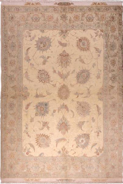 Orientteppich Premium Beige - Wolle - 147 x 1 x 204 cm