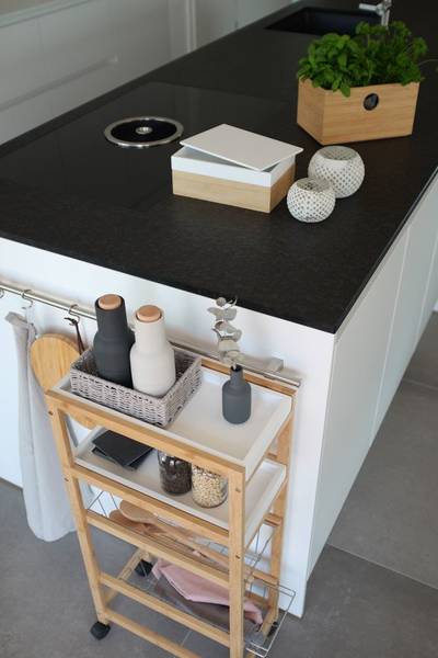 Panier de rangement Gris - Papier - 14 x 7 x 20 cm