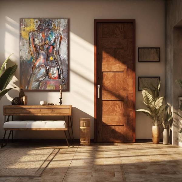 Metallbild 3D AKT Stahl - 120 x 70 x 6 cm