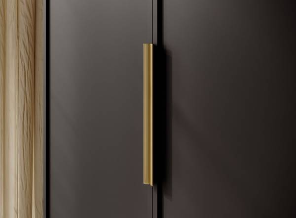 Kleiderschrank FRAME Schwarz