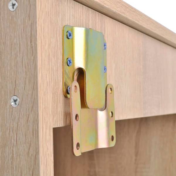 Badezimmermöbel 272232  (7-teilig) Beige - Holzwerkstoff - 45 x 45 x 150 cm
