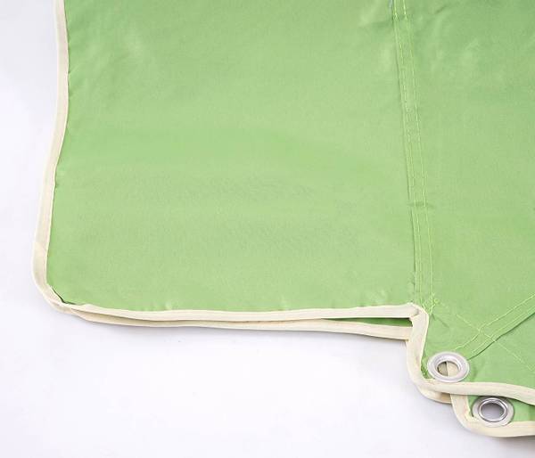 Ersatzbezug Dach für Pergola Calpe III Grün - Polyester - 380 x 1 x 380 cm
