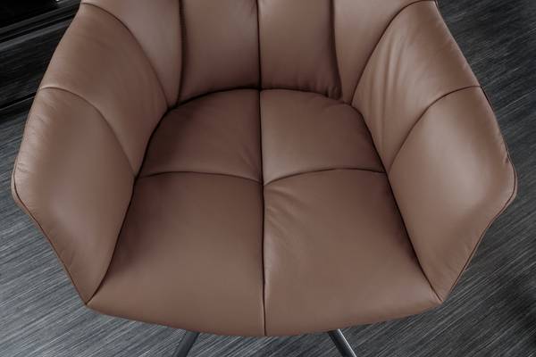 Drehbarer Stuhl PAPILLON Braun