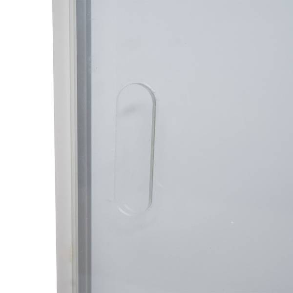 Schaukasten Q50 Weiß - Aluminium - Stahl - 68 x 67 x 9 cm