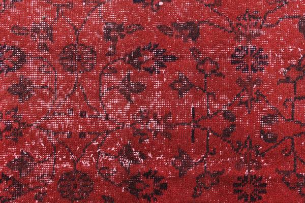 Vloerkleed Ultra Vintage DCCXXIV rood - wol - 114 x 1 x 206 cm