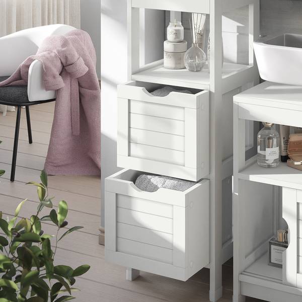 Meuble salle de bain Vilda 55545 Blanc