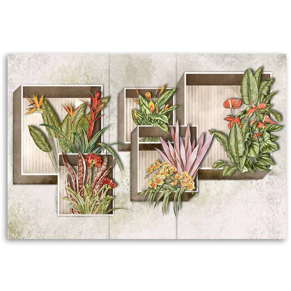 Wandbild Pflanzen 100 x 70 cm