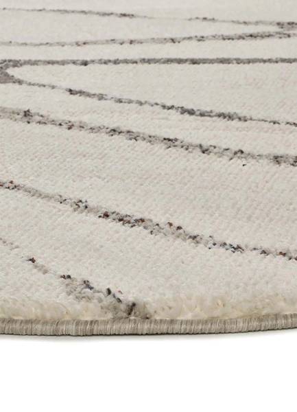 Hochflorteppich NIAMEY Weiß - Polypropylen - 194 x 2 x 290 cm