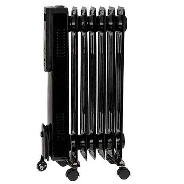Ölradiator Heizung 450W TCG-626 1-tlg Schwarz - Metall - 13 x 43 x 42 cm