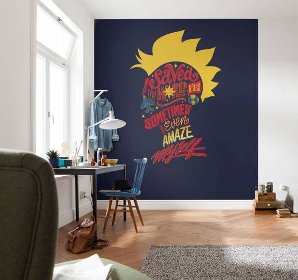 Fototapete 612096 Blau - Papier - 250 x 280 x 250 cm
