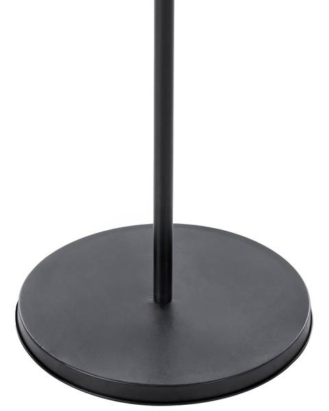 Kleiderständer THOMPSON Schwarz - Braun - Metall - 40 x 130 x 30 cm