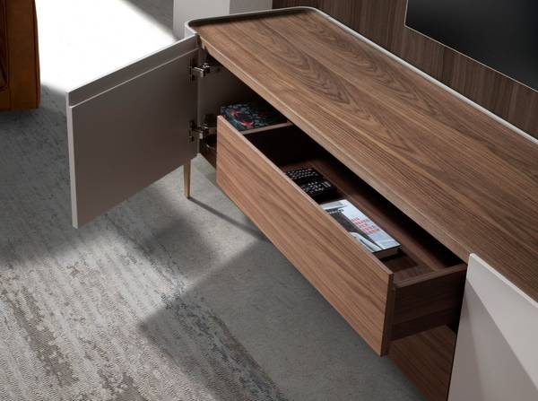 TV-Schrank 3275 Beige - Nussbaum - Walnuss - 200 x 54 x 47 cm