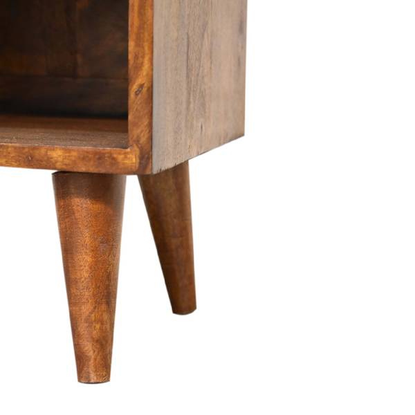 NACHTTISCH  Manila Braun - Mango - 30 x 50 x 30 cm