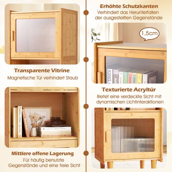 waterdrop flasche bambus waterdrop® Deckel (Bamboo Cap) - Glasflasche