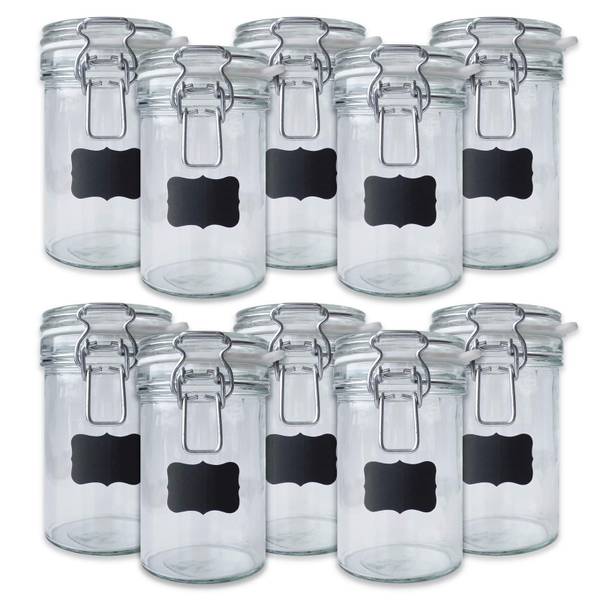 Aufbewahrungsglas Egon 10er Pack Glas - 8 x 15 x 8 cm