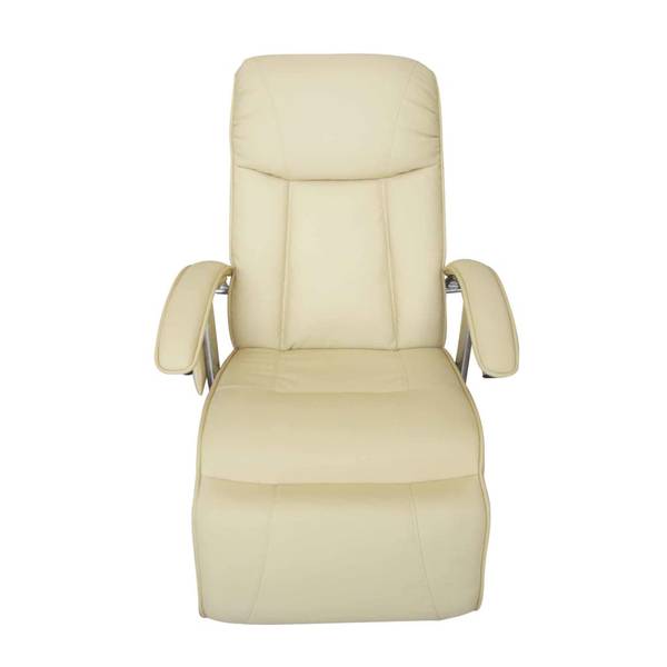 Massagestuhl 297904 Weiß - Edelstahl 18/0 - 68 x 104 x 137 cm