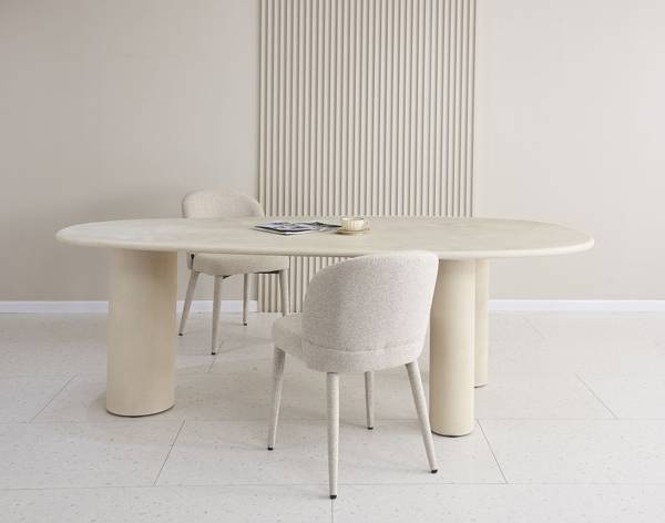 Esstisch INNATIONS Grau - Holzwerkstoff - 230 x 76 x 120 cm