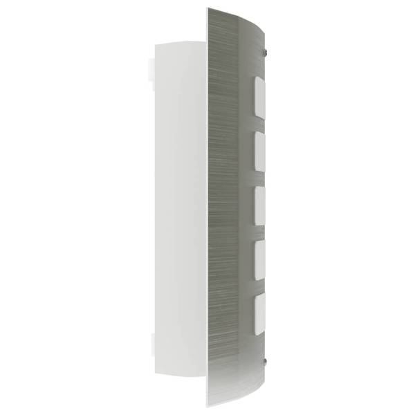Gartenlampe 40369 Silber - Metall - 22 x 30 x 1 cm