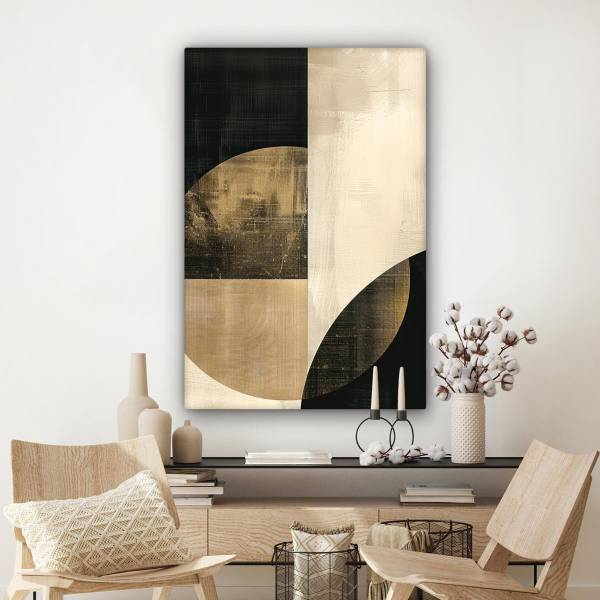 CANVAS SCHILDERIJ Modern 80 x 120 cm