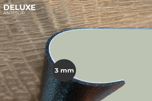 PLATZSETS Einfarbig 6er-Set Grün - Vinyl - 45 x 30 x 1 cm