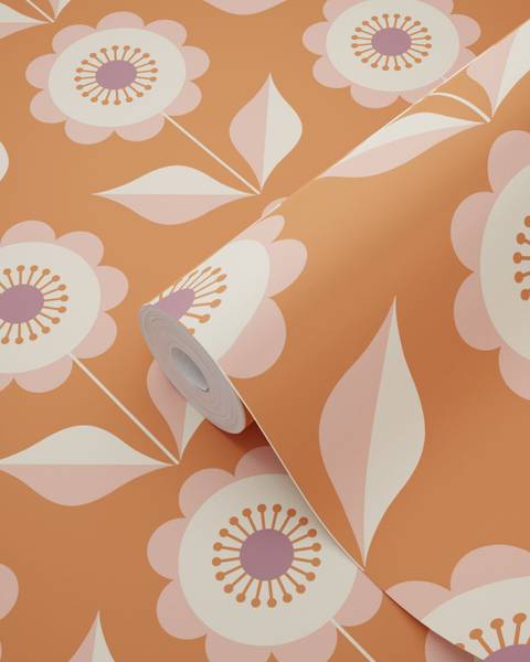 Tapete 131865 Pink - Papier - 50 x 900 x 50 cm