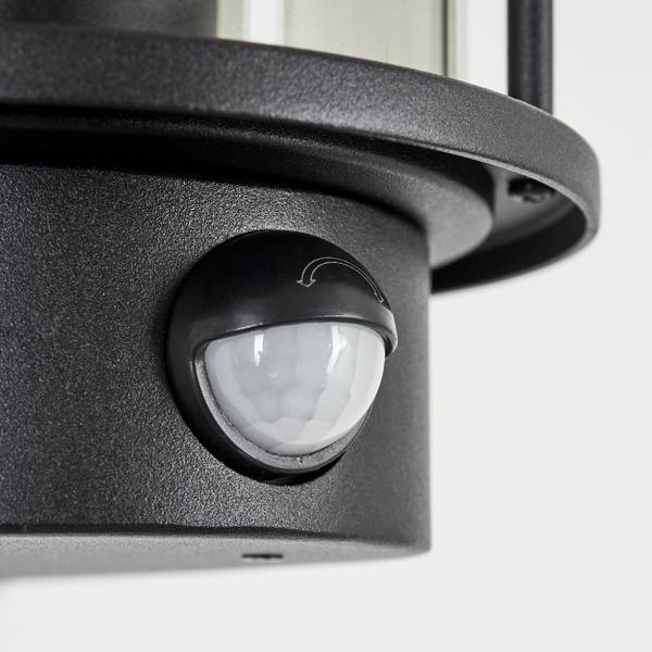 Außenwandleuchte Caddo Grau - Metall - 15 x 26 x 16 cm