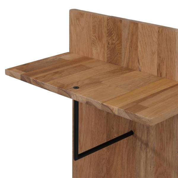 Garderobenpaneel P55 Braun - Eiche - 42 x 135 x 22 cm