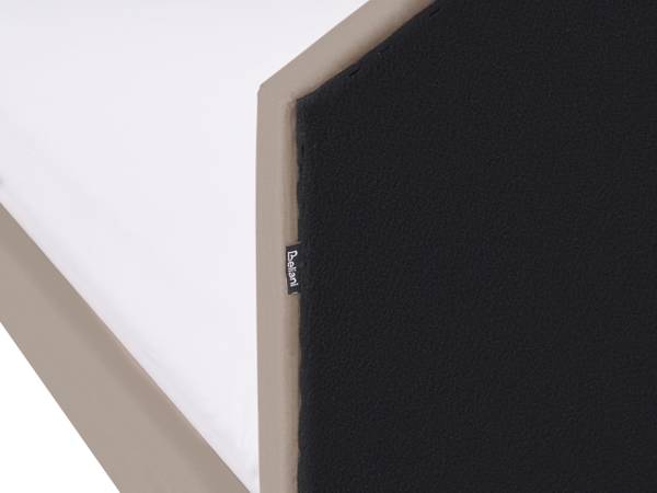 Kinderbett KERVAN Beige - Taupe - Weiß