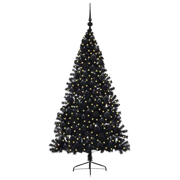 Weihnachtsbaum Dekoration  3397142 Schwarz - 115 x 180 x 115 cm