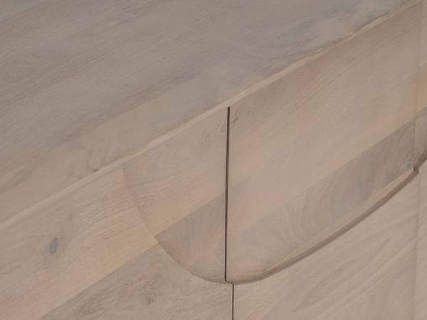 Sideboard BERLAMA Beige - Holz teilmassiv - 170 x 76 x 40 cm